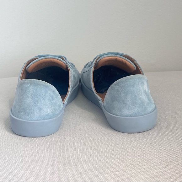 Freda Salvador LIBBY D'ORSAY SNEAKER Blue Suede Size 8 - Picture 8 of 16